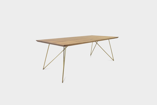 Mid-Century Modern Oak Dining Table | EVELIE-Hardman Design