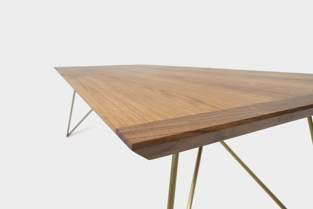 Mid-Century Modern Oak Dining Table | EVELIE-Hardman Design
