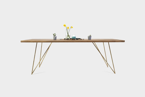 EMILIE S | Walnut Dining Bench image 2