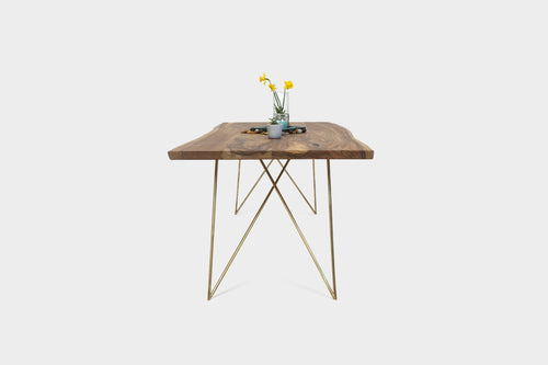EMILIE S | Walnut Dining Bench image 5