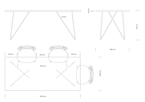 EMILIE | Walnut Dining Table image 131