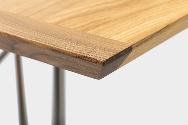 EVELIE | Mid-Century Modern Oak Dining Table