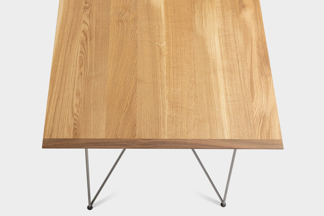 EVELIE | Mid-Century Modern Oak Dining Table